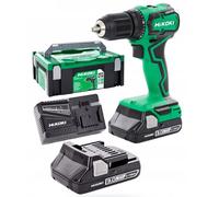 HiKOKI DV18DDWQZ Perceuse a percussion 18V (2x3,0 Ah) en coffret