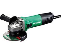 HIKOKI G13SB4Y3Z - Mini amoladora 125 mm 1400W 11500 rpm 2,3 Kg control arranque suave proteccion cortocircuitos y rearranque con maletiin PE-HD