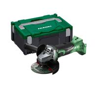 HiKOKI G18DSL2W3Z Meuleuse D'angle Sans Fil - 18 V / 125 Mm - Chargeur Et Batteries Non Inclus - Dans Un Coffret HSC II