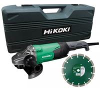 HIKOKI 51124166A 51124166A-Amoladora 2200W 230mm 6600 RPM Con empuñadura Disco y maletín G23SW2WW