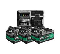 HiKOKI HiKOKI 3 Batteries 36V 2,5 Ah / 18V 5,0 Ah MULTI VOLT BSL36A18X + Chargeur UC18YSL3 Quantité:1