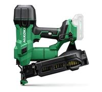 HiKOKI Cloueuse de toit sans fil - 18 V, clous 25-45 mm, entraînement à ressort pneumatique, moteur brushless - Puissante, sans entretien et polyvalente - Mallette incluse