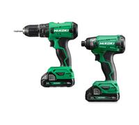 Combo pack DV18DA + WH18DA (2x2.0Ah) en malette - HIKOKI KC18DAWCZ