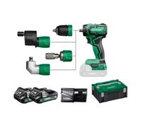 HiKOKI HiKOKI Perceuse-visseuse sans fil Quick DS18DDQ (2,0 Ah) (HSC II) avec accessoires Quantité:1
