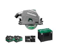 HiKOKI C3606DPAWVZ 36 V (18 V/36 V) Batterie Li-ion Scie Plongeante (2 Batteries 2,5/5,0 Ah) En HSC - 165 Mm