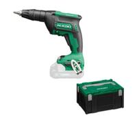 Visseuse plaques de plâtres automatique 18 V Brushless HIKOKI W18DAW2Z en HitCase III (vendu sans batterie)