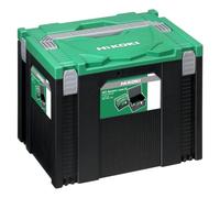 HiKOKI HIT-System Case IV, Coffret de Transport pour Outillage, Taille 4 | Mallette de rangement grand volume (Taille 4) en ABS rigide avec calage mousse intérieur. 100 % clipsable.