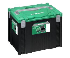 HiKOKI HIT-System Case IV, Coffret de Transport pour Outillage, Taille 4 | Mallette de rangement grand volume (Taille 4) en ABS rigide avec calage mousse intérieur. 100 % clipsable.