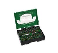 HiKOKI 40030024 Boîte d'embouts TORX® intérieur, vis à fente, cruciforme Phillips, vis Pozidriv, hexagonal avec porte-embout