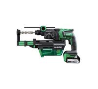 HiKOKI Marteau burineur et perforateur sans fil (sans balais) 18V/2x5Ah - DH18DPCWUZ