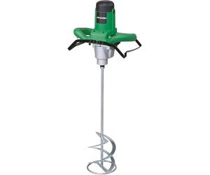 HiKOKI Mélangeur - 1600 W, Capacité de Mélange 160 mm - Vitesse variable, Design robuste, Protection contre les Surcharges, Poignées Renforcées en Métal - Idéal pour Matériaux Lourds