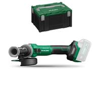 HIKOKI G1813DVEW2Z Meuleuse d'angle Multivolt Accu 125mm 18V excl. batteries''et chargeur dans valise HSC II''