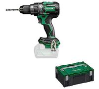 HiKOKI Perceuse-visseuse sans fil - 18 V, 140 Nm, sans balais, technologie RFC, mandrin à serrage rapide de 13 mm - Livrée avec 2 batteries Li-Ion de 5,0 Ah (BSL1850MA) et un coffret