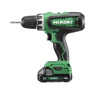 HiKOKI Perceuse sans fil DS18DFWCZ 18 V Li‑ion 2 vitesses 53 Nm 2x2,0 Ah