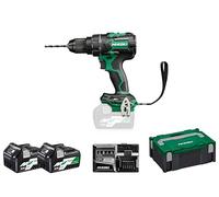 HiKOKI DS36DCWRZ Perceuse-visseuse Accu (36V, 2x 2,5Ah) HSC II