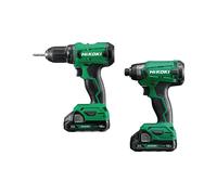HIKOKI Perceuse-visseuse sans fil kit combiné KC18DA 18 V 2 Ah 1,5 - 13 mm