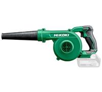 HiKOKI RB18DCW4Z Souffleur Aspirateur 18V, 3 Vitesses, Nettoyage Léger | Outil 2 en 1 compact, débit 3,5 m³/min, poids 1,1 kg, design ergonomique, sans batterie ni chargeur, idéal pour séchage