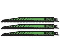 HiKOKI RM44B Lame de scie alternative pour métaux 225/203,5x22x1,6mm 3 pieces 752021