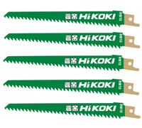 HiKOKI RW10 Lame de scie alternative pour bois 150/128,5x19x1,25mm 5 pieces 752030
