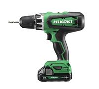 HIKOKI Schlagbohrschrauber DV18DF (18V, Li-Ion, 2-Gang Getriebe, 55 Nm Drehmoment, LED, im Transportkoffer inkl. 2 18V Akkus BSL1820M)