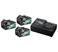 HiKOKI UC18YSL3WA3 BoosterPack Multi-Volt - Set Batteries 36V (3 X 5Ah) - Incl Chargeur UC18YSL3