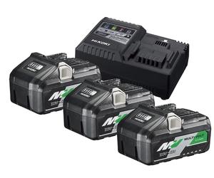 HiKOKI UC18YSL3WB3 Boosterpack Multi-Volt - Set Batteries 36V (3 X 8Ah) - In hargeur UC18YSL3