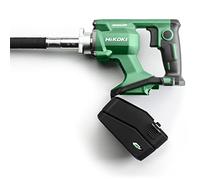 HIKOKI UV3628DAW4Z - Vibrateur à béton Sans Batteries ni Chargeur 36V Li-Ion Multi Volt Moteur Brushless 28 mm profondeur 824 mm 12000-15200 rpm 3.17 Kg