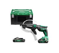 HiKOKI W18DBWCZ 18V Set De Tournevis Sans Fil (2x 4.0Ah Batterie) En HSC III Avec Visseuse Automatique