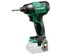 HIKOKI WH12DDW4Z - Atornillador de impacto a batería 12V motor brushless 135Nm inserción 1/4 capacidad M4-M12 sin baterias ni cargador WH12DDW4Z