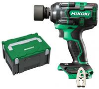 HIKOKI Clé à chocs 18,0 Volts sans fil WR18DBDL2 WR18DH Basic 1/2" IP56 305Nm Brushless