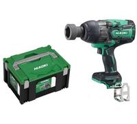 HiKOKI Visseuse à chocs sans fil - 36 V, 1.800 Nm de couple, 3/4" - Protection IP56, moteur sans balais, lumière LED, conception compacte - Avec mallette HSC III - Sans batterie/chargeur