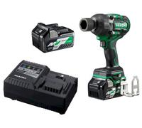 HiKOKI WR36DEWRZ Clé a chocs a batterie Multivolt 1/2" (2x 2,5Ah/36V) Hitbox