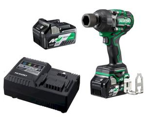 HiKOKI WR36DEWRZ chocs a batterie Multivolt 1/2" (2x 2,5Ah/36V) Hitbox