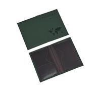 HIKOO DAILY Couverture de passeport de voyage imprimée carte pour homme et femme - Porte-passeport - Porte-carte d'identité - Clip pour billet d'avion - Accessoires de voyage, Mgn, Taille unique