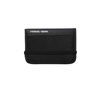 HIKOO DAILY Porte-passeport imperméable multifonction pour petite carte de crédit, sac de rangement portable pour documents, Noir , Taille unique