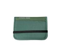 HIKOO DAILY Porte-passeport imperméable multifonction pour petite carte de crédit, sac de rangement portable pour documents, Vert, Taille unique