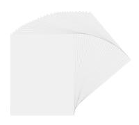 HIKPACKER 36 Feuille Plastique fou Transparent, Papier Fou Thermorétractable, Plastique Magique Mat, Feuilles de Plastique Rétractables Kit, pour Garçons et Gilles Loisirs Créatifs (14.5 x 20 cm)