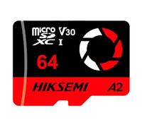 Hiksemi Carte mémoire microSDXC 64 Go Classe 10 TLC V30 U1