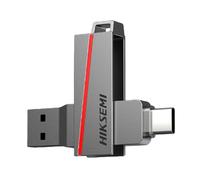 Hiksemi HS-USB-E307C - Clé USB - 256 Go - USB 3.2 - gris