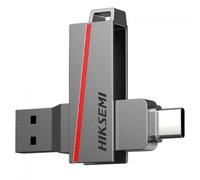 HIKSEMI Clé USB OTG Dual Slim Type-C, capacité 128 Go, gris, 311602660