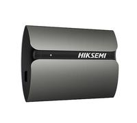 HIKSEMI SSD Externe Portable 512Go, Vitesse de Lecture jusqu'à 560 Mo/s, USB 3.1/Type C Ultra Mince Disque SSD Externe pour PC/Laptop/Tablets/Smartphones (Gris) - T300S