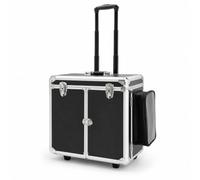 HIKUUER Mallette de soin des pieds 46 x 29 x 42 cm - Mallette à outils mobile pour soins des pieds - Mallette design pour les magasins de bain de pieds, les salons de massage, les salons de beauté
