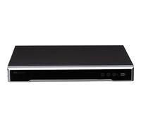 HIKV DS-7608NI-M2/8P M Series 8 canaux 8 PoE 8K NVR, jusqu'à 32 MP de résolution, Plug & Play intégré, fonctions Smart VCA et POS, entrée audio et alarme, H.265+, 2 SATA, version internationale (sans