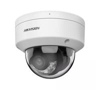 Hikvision 4MP Smart Hybrid Light avec ColorVu WDR Mini Dome caméra reseau avec Objectif Fixe.IR et Lumiere Visible IP67. DS-2CD2147G2H-LISU(2.8mm)