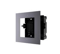 HikVision. Cadre de Montage encastre pour portier vidéo Hik. adapté pour 1 Module. Noir
