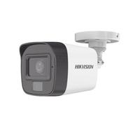 Hikvision DS-2CE16D0T-LFS(2.8mm) Caméra Mini Bullet Fixe 2MP avec Audio et Éclairage Hybride Intelligent