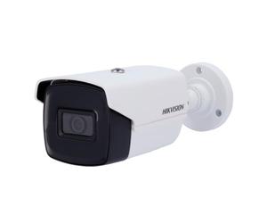 Hikvision - Caméra Bullet 4en1 Gamme Value - Résolution 1080p, CMOS Haute Performance - Objectif 3.6 mm | Portée IR EXIR 50 m - Audio sur câble coaxi