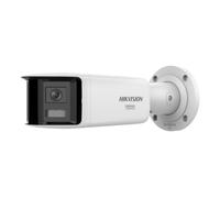 Hikvision Caméra de sécurité IP Pro Bullet PoE 8MP 2.8mm IP67 ColorVu 3.0 - DS-2CD2T87G3P-LIS2UY/SRB (180°)