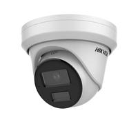 Hikvision Caméra de Sécurité IP Pro Turret 2MP 2,8 mm PoE AcuSense Blanche