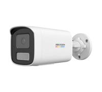 Hikvision Caméra IP Bullet de la série Value - Résolution 4 mégapixels (2560 x 1440) - Objectif 4 mm - ColorVu - Microphone intégré - Lumière hybride de 50 m - PoE IEEE802.3af - Détection de mouvement